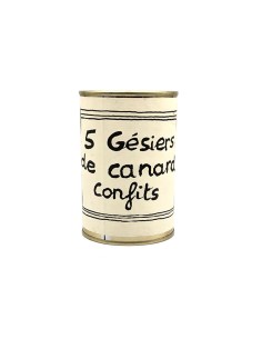 Gésiers de canards confits