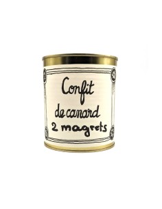 2 magrets de canards confits