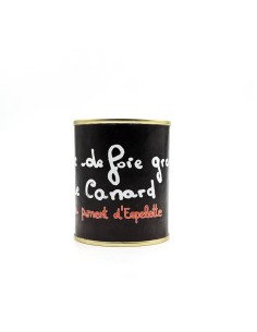 Bloc de Foie Gras 130g au piment d'Espelette