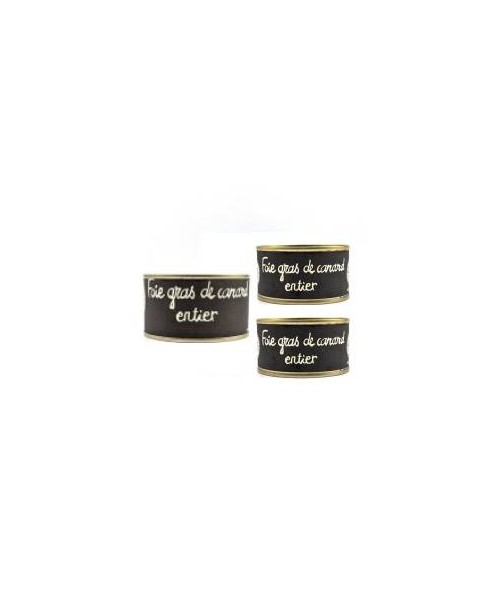 Lot de 1 foie gras entier 200g +2 foie gras entier 120g